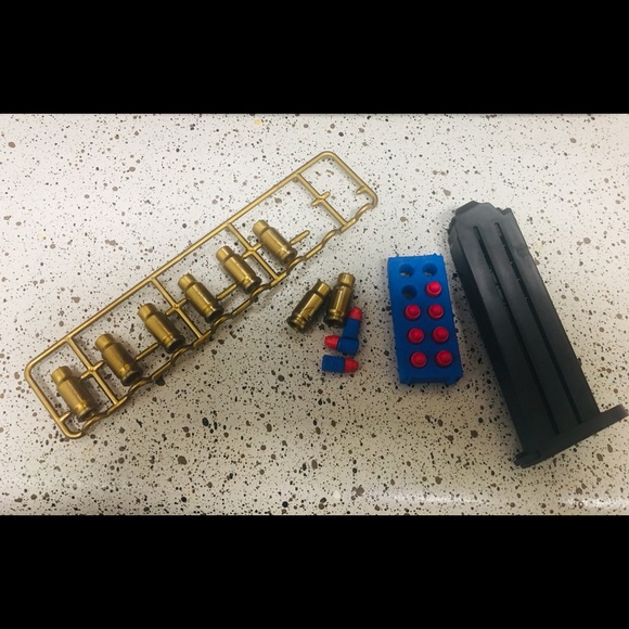 TOY 🎯Extra SOFT FOAM ammo for the toy desert Eagle ejection Gun + magazine - Picture 6 of 7